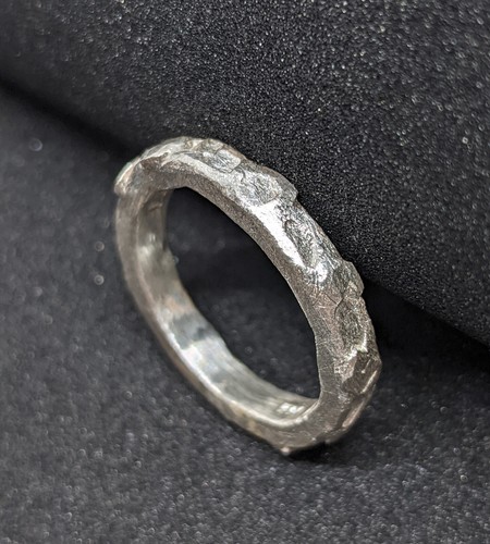 Vorsteckring silber 999 breite - silber,
