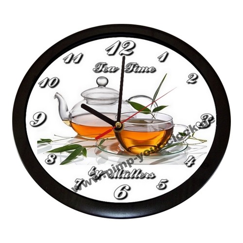 Wunderschöne wanduhr tea - wunderschöne, "