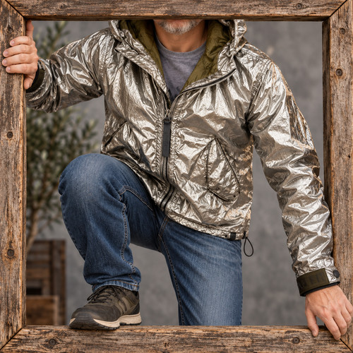 Nemen metallic silver techwear - nemen,