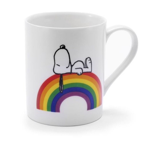 Snoopy tasse rainbow - snoopy, „rainbow""