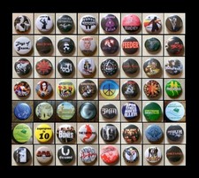 Buttons Pins Anstecker Band