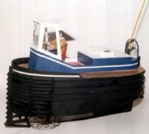Log pusher bauplan modell - pusher., rc