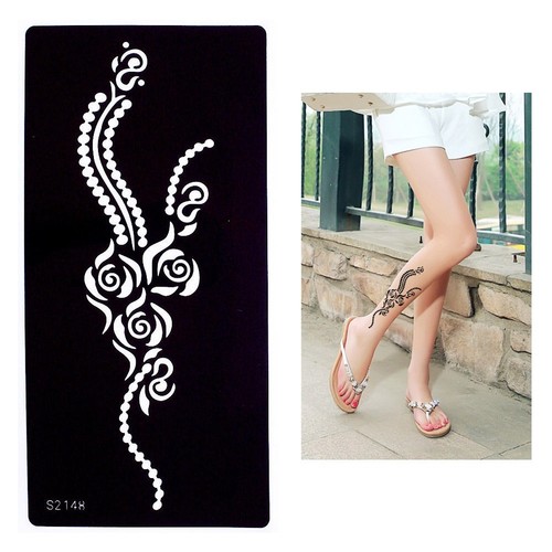 Henna tattoo schablone - henna,