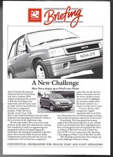 Vauxhall (Opel) Nova vs Ford