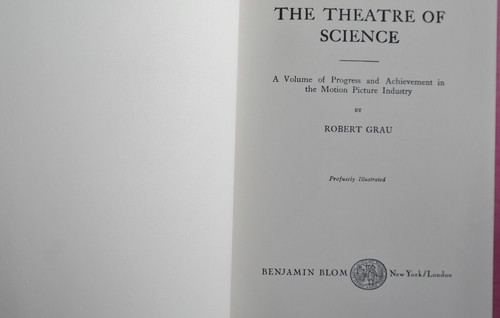 R90106 the theatre science - theatre, of