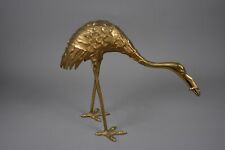 Metall Skulptur Figur Statue Tierfigur Kranisch 