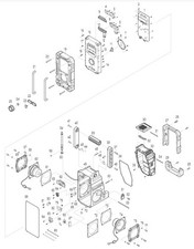 Makita Ersatzteile für Akku-Baustellenradio DMR112