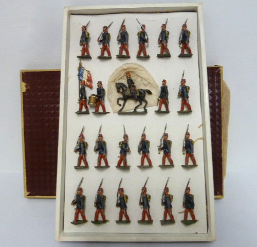 Heyde zinnfiguren set 23 - im, ok