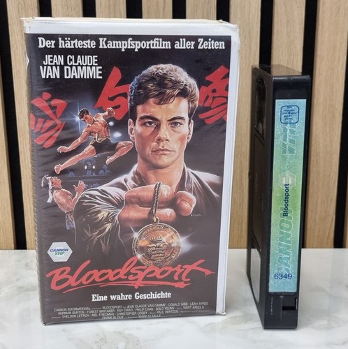 Bloodsport vhs videokassette - bloodsport,