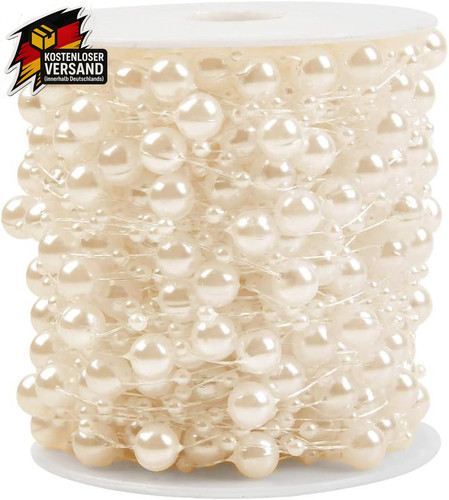 Perlenkette 30m girlande diy - girlande,
