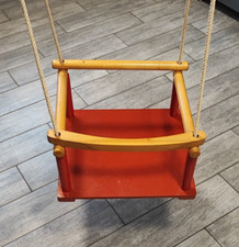 Holzschaukel Babyschaukel Gitterschaukel Made in USSR Shabby Chic Vintage