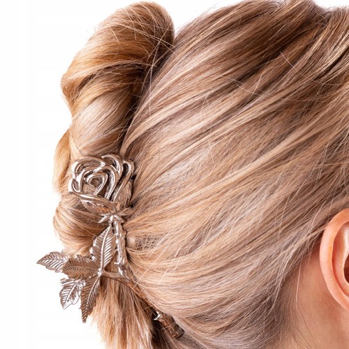 Haarklammer rose haarspange - haarklammer,