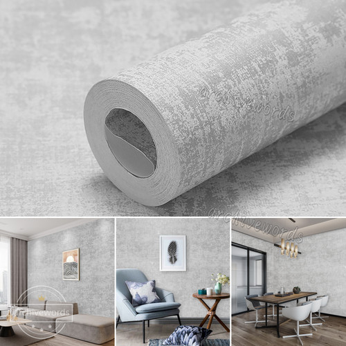 Grau betonoptik tapete silber - grau,