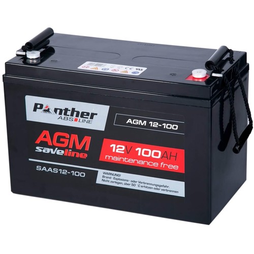 Panther bleiakku agm 100ah - panther,
