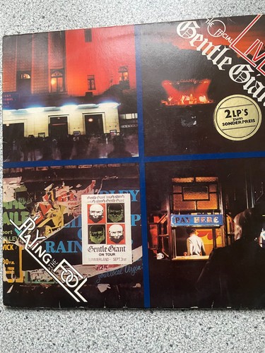 Vinyl gentle giant - vinyl,, "live"