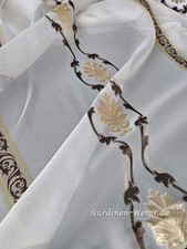 Scherli Voile  Gold-braun