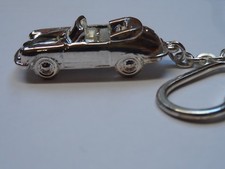 Porsche 356 Cabrio Anhänger Schlüsselanhänger -versilbert- Keyring Youngtimer