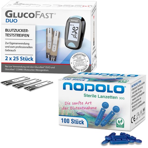 Glucofast duo teststreifen - teststreifen, 50