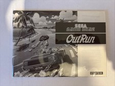 SEGA Game Gear Outrun - nur Anleitung / Booklet