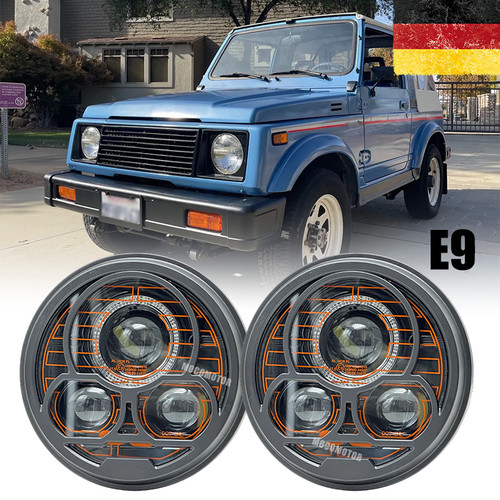 Paar zoll rund led - 7,