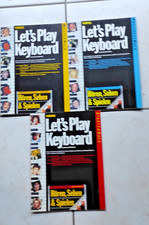 3 Set Yamaha Let´s Play Keyboard (Starter/Progress/Master, Keyboardbücher Noten
