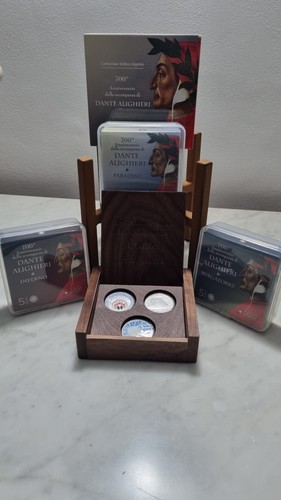 Italia euro argento dante - italia,