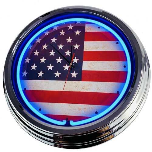 0285 wanduhr usa - wanduhr, "usa
