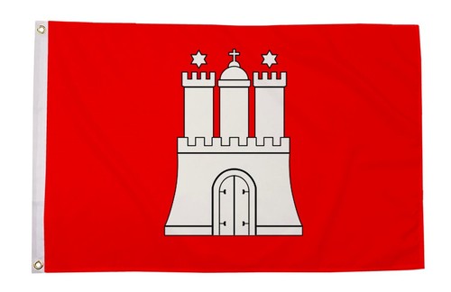 Hamburg flagge fahne - fahne, x