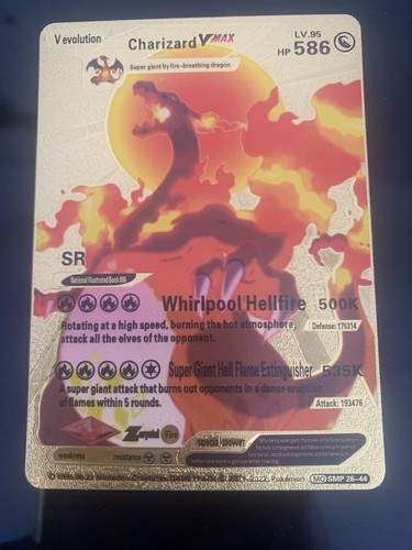 Pokémon gold karte charizard - pokémon,