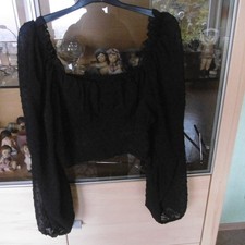 Damen - Shein - Bluse - Puffärmel - Gr M (38) - neu