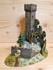 #a772 DIORAMA " BURG / BURGRUINE " - H0 / TT / N - sehr SCHÖN !!!!