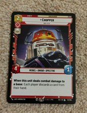 SWU Chopper War Hero SEC