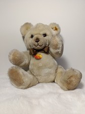 Steiff PETSY Teddybär 35cm - 012488 - Knopf im Ohr - Schleife sehr guter Zustand