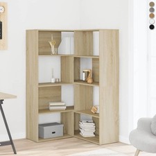 Eck-Bücherregal 4 Etagen