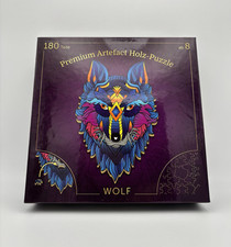 Premium Artefact Holz Puzzle Wolf 180 Teile 44 x 29 cm 