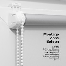 Verdunklungsrollo Klemmfix