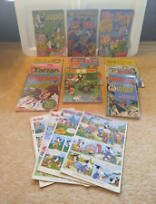 Comic Sammlung Fix und Foxi Tarzan Bessi Agent X Batman Lupo Kung Fu Klassiker