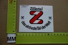 Alter Aufkleber Reise Stadt Land Österreich Tirol Zillertal