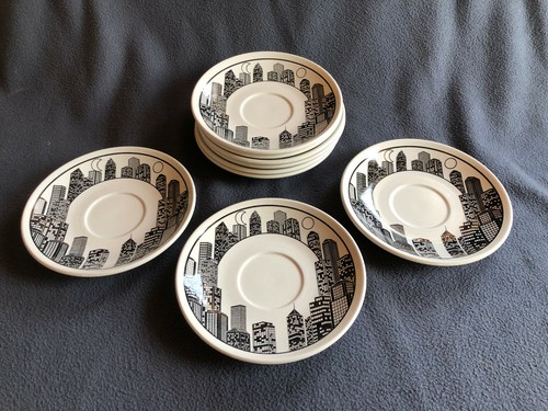 12x untertasse staffordshire - 12x,