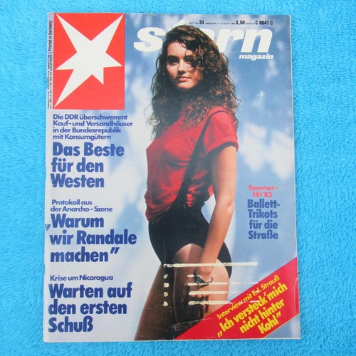 Stern magazin 1983 heft 33 - stern, nr