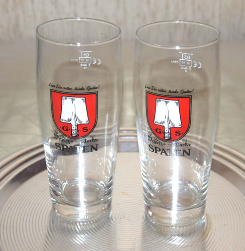 Spaten bierglas 5l - 2x, 0,5l