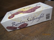 Alte Verpackung Schachtel Pralinen "Roomboter Schilfertruffels" 2007 - Belgien