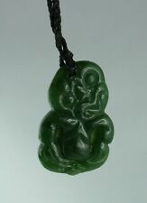 Hei Tiki Maori Nephrit Jade