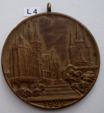 Erfurt bronzemedaille 1922 - bronzemedaille,