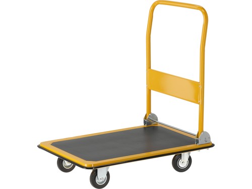 Stahl plattformwagen mit - stahl,