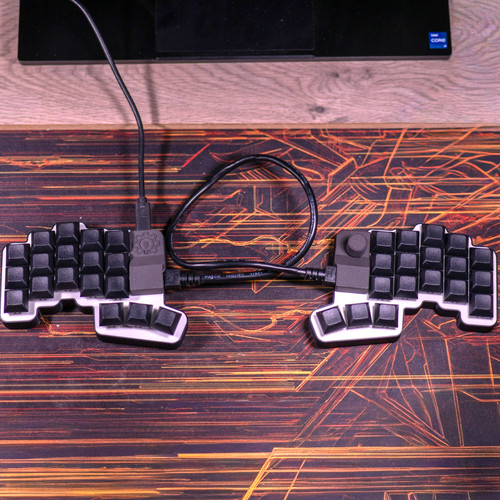 Cheapino split keyboard - -,