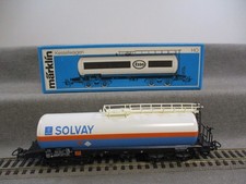 Märklin Spur H0 4746 Güterwagen Kesselwagen SOLVAY in blauer OVP