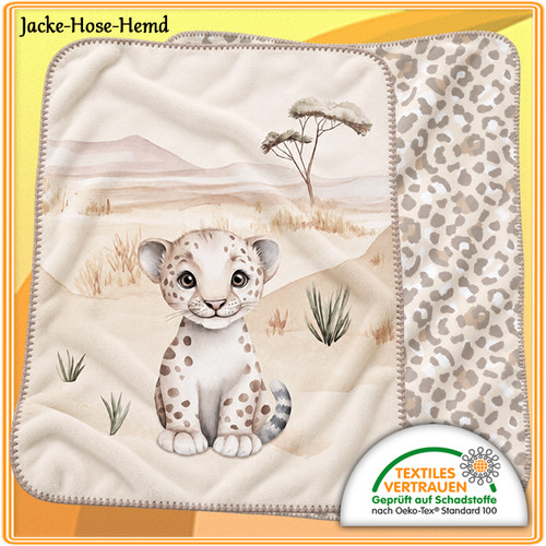 Leopard baby decke - leopard,