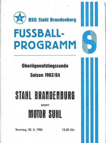 Ddr fußballprogramm bsg - ddr,