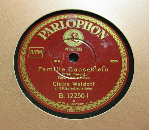 Claire waldoff das moderne - claire,